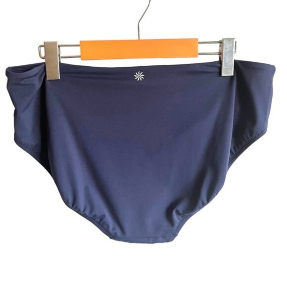 Athleta Freestyle Camo Bikini Set XL Cloud Camo Blue Strappy - Picture 11 of 14